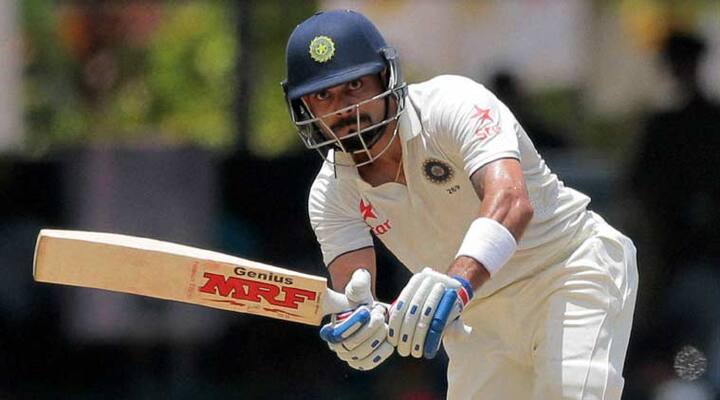 ਇੰਗਲੈਂਡ ਖਿਲਾਫ ਵੀ ਵਿਰਾਟ ਆਪਣੇ ਸਾਲ ਦੇ ਤੀਜੇ ਦੋਹਰੇ ਸੈਂਕੜੇ ਵਲ ਵਧਦੇ ਨਜਰ ਆ ਰਹੇ ਸਨ, ਪਰ 167 ਰਨ ਦੇ ਸਕੋਰ 'ਤੇ ਵਿਰਾਟ ਆਪਣਾ ਵਿਕਟ ਗਵਾ ਬੈਠੇ। ਵਿਰਾਟ ਜਦ ਆਊਟ ਹੋਏ ਤਾਂ ਭਾਰਤ ਦਾ ਸਕੋਰ 351 ਰਨ ਸੀ।