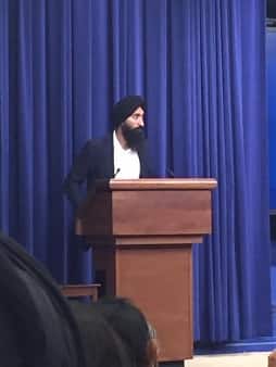 ਇਸ ਮੌਕੇ ਉਤੇ ਸਿੱਖ ਐਕਟਰ ਵਾਰਿਸ ਆਹੂਲਵਾਲੀਆ ਨੇ ਖਾਸ ਤੌਰ ਉਤੇ ਹਾਜ਼ਰੀ ਭਰੀ।