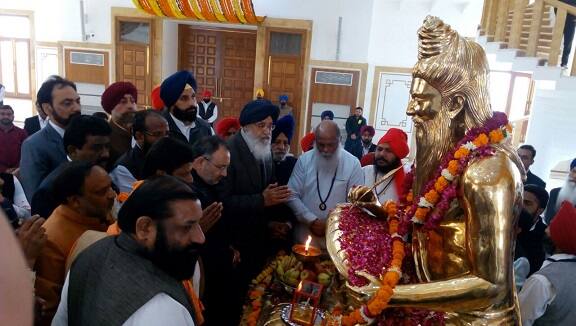 ਭਗਵਾਨ ਬਾਲਮੀਕ ਦੀ ਮੂਰਤੀ।