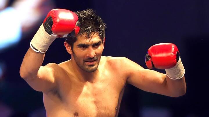 ਭਾਰਤ ਦੇ ਸਟਾਰ ਮੁੱਕੇਬਾਜ਼ ਵਿਜੇਂਦਰ ਸਿੰਘ ਨੇ WBO ਏਸ਼ੀਆ ਪੈਸੀਫਿਕ ਮਿਡਲਵੇਟ ਖਿਤਾਬ ਨੂੰ ਕਾਮਯਾਬੀ ਨਾਲ ਡਿਫੈਂਡ ਕੀਤਾ ਹੈ। ਵਿਜੇਂਦਰ ਸਿੰਘ ਨੇ ਦਿੱਲੀ ਦੇ ਤਿਆਗਰਾਜ ਸਟੇਡੀਅਮ 'ਚ ਵਿਜੇਂਦਰ ਨੇ ਤਨਜ਼ਾਨੀਆ ਦੇ ਸਾਬਕਾ ਵਿਸ਼ਵ ਚੈਂਪੀਅਨ ਫਰਾਂਸਿਸ ਚੈਕਾ ਨੂੰ ਮਾਤ ਦਿੱਤੀ। 