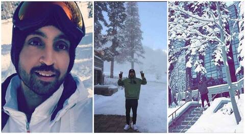 ਦਿਲਜੀਤ ਲੁੱਟ ਰਹੇ ਬਰਫ ਦਾ ਮਜ਼ਾ ਦਿਲਜੀਤ ਲੁੱਟ ਰਹੇ ਬਰਫ ਦਾ ਮਜ਼ਾ