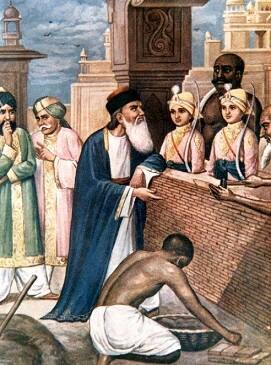 ਸਾਹਿਬਜ਼ਾਦਿਆਂ ਦੀ ਸੂਬਾ ਸਰਹੰਦ ਦੀ ਕਚਹਿਰੀ ਵਿੱਚ 3 ਵਾਰ ਪੇਸ਼ੀ ਹੋਈ, ਆਖਰ ਸਾਹਿਬਜ਼ਾਦਿਆਂ ਨੂੰ ਜਿੰਦਾ ਨੀਹਾਂ ਵਿੱਚ ਚਿਣੇ ਜਾਣ ਦਾ ਫਤਵਾ ਸੁਣਾ ਦਿੱਤਾ ਗਿਆ।