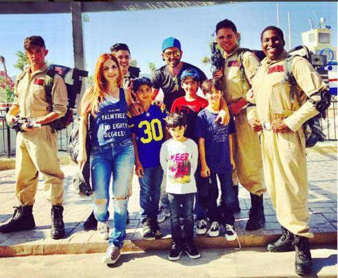 ਰਿਤਿਕ ਅਤੇ ਸੁਜ਼ੈਨ ਨੇ ਬੱਚਿਆਂ ਨਾਲ ਦੁਬਈ ਵਿੱਚ। 