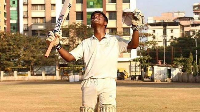 ਸਚਿਨ ਦਾ ਟਵੀਟ - sachin tendulkarVerified account ‏@sachin_rt Congrats #PranavDhanawade on being the first ever to score 1000 runs in an innings. Well done and work hard. You need to scale new peaks! 