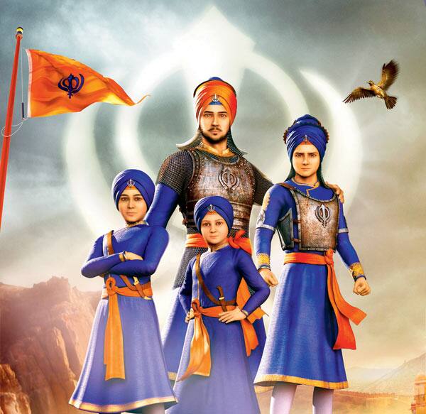 ਮਸਹੂਰ ਸੂਪਰਹਿੱਟ ਇਤਿਹਾਸਕ ਫਿਲਮ ਚਾਰ ਸਾਹਿਬਜ਼ਾਦੇ ਅਤੇ ਚਾਰ ਸਾਹਿਬਜ਼ਾਦੇ 2 ਵਿੱਚ ਉਮ ਪੁਰੀ ਨੇ ਆਪਣੀ ਆਵਾਜ਼ ਦਿੱਤੀ। 