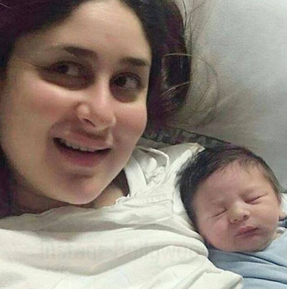 ਜਨਮ ਦੇ ਸਮੇਂ ਤੈਮੂਰ ਅਤੇ ਕਰੀਨਾ ਦੀ ਇਹ ਤਸਵੀਰ ਬੇਹਦ ਵਾਇਰਲ ਹੋਈ ਸੀ। 