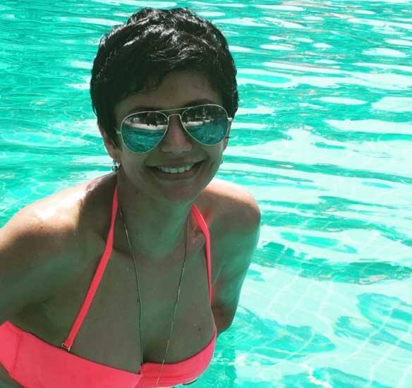 mandira bedi @mandybedi 4h4 hours ago Yes. He's back! ????????Renewed fire and aggression!! Marriage must be suiting him! ???? #Yuvraj #INDvENG