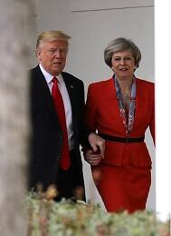 ਟਰੰਪ ਤੇ UK ਦੀ ਪ੍ਰਧਾਨ ਮੰਤਰੀ ਦੀ ਮੀਡੀਆ \'ਚ ਚਰਚਾ 
