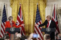 ਟਰੰਪ ਤੇ UK ਦੀ ਪ੍ਰਧਾਨ ਮੰਤਰੀ ਦੀ ਮੀਡੀਆ \'ਚ ਚਰਚਾ 