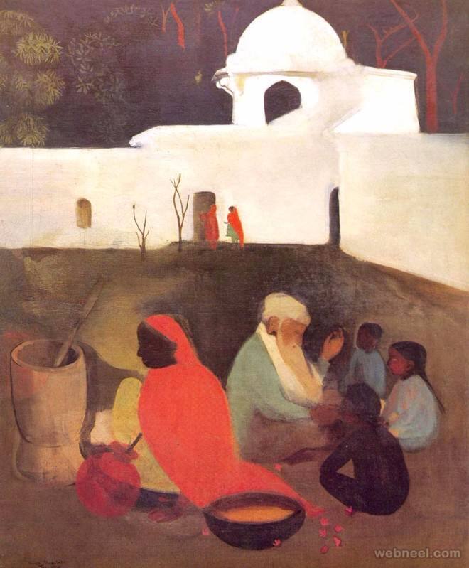 ਜਿਸਤੋਂ ਬਾਅਦ ਅੰਮ੍ਰਿਤਾ ਦੀ ਸਿਖਲਾਈ ਲਈ ਸਾਰਾ ਪਰਿਵਾਰ ਪੈਰਿਸ ਚਲਾ ਗਿਆ। ਪੰਜ ਸਾਲ ਉਥੇ ਅੰਮ੍ਰਿਤਾ ਸ਼ੇਰਗਿੱਲ ਚਿੱਤਰਕਲਾ ਦੀ ਪੜ੍ਹਾਈ ਵਿਚ ਮਘਨ ਰਹੀ। 1934 ਵਿਚ ਅੰਮ੍ਰਿਤਾ ਸ਼ੇਰਗਿੱਲ ਵਾਪਸ ਭਾਰਤ ਆ ਗਈ ਕਿਉਂਕਿ ਉਸਨੇ ਆਪਣਾ ਅਸਲੀ ਕਾਰਜ-ਖੇਤਰ ਭਾਰਤ ਨੂੰ ਹੀ ਚੁਣਿਆ ਸੀ।