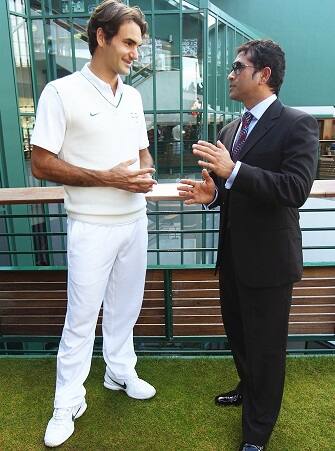 sachin tendulkar @sachin_rt 19h19 hours ago The whole world salutes your tears of victory today @rogerfederer, your play was divine ... #AusOpen #AusOpenFinal