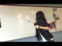 ਟਰੰਪ \'ਤੇ ਪਿਚਕਾਰੀ ਮਾਰਨ ਵਾਲੀ ਭਾਰਤੀ ਟੀਚਰ ਸਸਪੈਂਡ