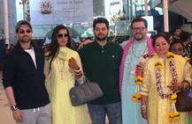 ਵਿਆਹ ਕਰਵਾ ਮੁੰਬਈ ਪਰਤੇ ਨੀਲ ਨਿਤਿਨ ਮੁਕੇਸ਼