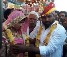 ਧਰਨੇ ਵਾਲੀ ਥਾਂ \'ਤੇ ਵਿਆਹ ਦੀ ਸ਼ਹਿਨਾਈ