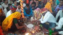 ਧਰਨੇ ਵਾਲੀ ਥਾਂ \'ਤੇ ਵਿਆਹ ਦੀ ਸ਼ਹਿਨਾਈ