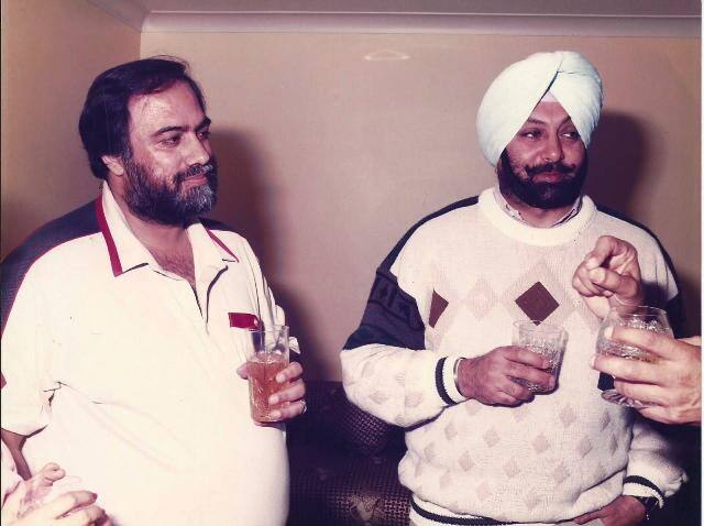 ਪਾਰਟੀ ਦੌਰਾਨ ਕੈਪਟਨ ਅਮਰਿੰਦਰ ਸਿੰਘ।