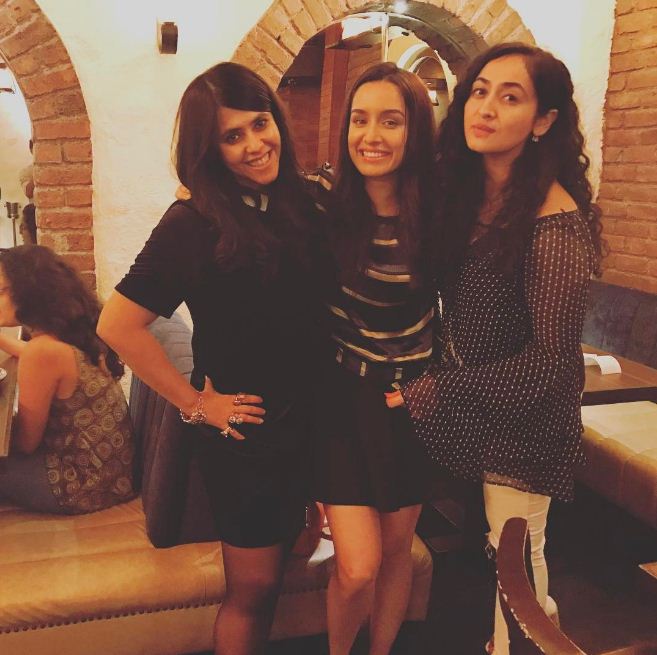 ਏਕਤਾ ਨਾਲ ਸ਼ਰੱਧਾ ਨੇ ਕੀਤੀ ਪਾਰਟੀ