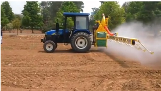 ਲਓ ਜੀ ਹੁਣ ਕਰੋ 4 ਮਿੰਟ \'ਚ ਪ੍ਰਤੀ ਏਕੜ ਸਪਰੇਅ