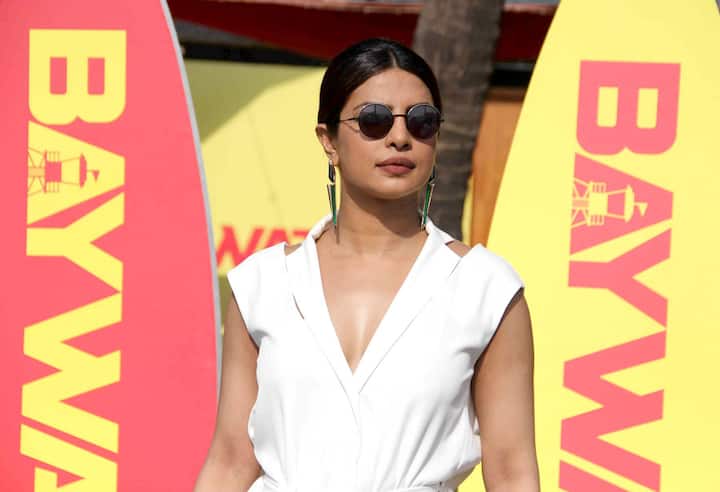 Bollywood actor Priyanka Chopra during the press conference of Hollywood film Baywatch, in Mumbai, India on April 26, 2017. (Utsav Devdutta/SOLARIS IMAGES)