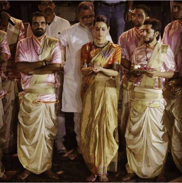 ਕੰਗਨਾ ਇਸ ਮੌਕੇ ਬੇਹਦ ਖੂਬਸੂਰਤ ਲੱਗ ਰਹੀ ਸੀ, ਵੇਖੋ ਤਸਵੀਰਾਂ। 