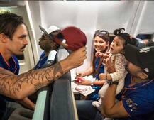 ਆਸਟ੍ਰੇਲੀਆ ਦੇ ਖਿਡਾਰੀ ਨੇ ਭੱਜੀ ਦੀ ਬੇਟੀ ਅੱਗੇ ਜੋੜੇ ਹੱਥ 