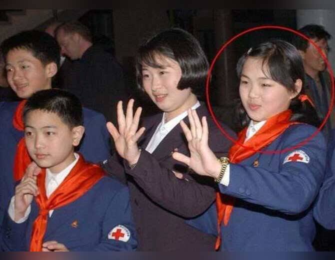 ਕਿਮ ਦੀ ਪਤਨੀ।