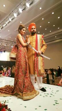 ਪਾਕਿਸਤਾਨ \'ਚ ਫੈਸ਼ਨ ਸ਼ੋਅ: ਸਿੱਖ ਮਾਡਲ ਨੇ ਲੁੱਟਿਆ ਮੇਲਾ