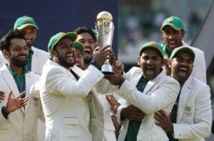 Britain Cricket - Pakਚੈਂਪੀਅਨ ਟਰਾਫ਼ੀ ਵਿੱਚ ਟੀਮ ਇੰਡੀਆ ਨੂੰ ਹਰਾਉਣ ਵਾਲੀ ਪਾਕਿਸਤਾਨ ਦੀ ਜਿੱਤ ਨੂੰ ਉੱਥੋਂ ਦੀ ਸੈਨਾ ਸਿਆਸੀ ਰੰਗਤ ਦੇਣ ਦੀ ਕੋਸ਼ਿਸ਼ ਕਰ ਰਹੀ ਹੈ।