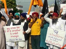 ਪਾਕਿਸਤਾਨ ਦੇ ਸਿੱਖਾਂ ਵੱਲੋਂ ਭਾਰਤ ਸਰਕਾਰ ਖਿਲਾਫ ਪ੍ਰਦਰਸ਼ਨ