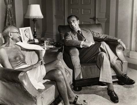 ਮਹਾਤਮਾ ਗਾਂਧੀ ਤੇ Louis Mountbatten.