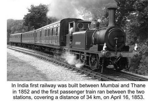 1853 ਵਿੱਚ ਮੁੰਬਈ ਨੂੰ ਮਿਲੀ ਪਹਿਲੀ ਲੋਕਲ ਟਰੇਨ
