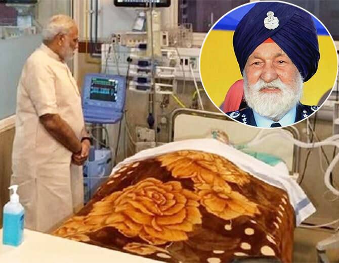 ਪ੍ਰਧਾਨ ਮੰਤਰੀ ਨਰੇਂਦਰ ਮੋਦੀ ਤੇ ਰੱਖਿਆ ਮੰਤਰੀ ਨਿਰਮਲਾ ਸੀਤਾਰਮਨ ਆਰ. ਐਂਡ ਆਰ. ਹਸਪਤਾਲ ਵਿੱਚ ਉਨ੍ਹਾਂ ਦਾ ਹਾਲ-ਚਾਲ ਪੁੱਛਣ ਲਈ ਉਚੇਚੇ ਤੌਰ 'ਤੇ ਗਏ ਸਨ।