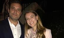 ਜਾਣੋ ਰਾਹੁਲ ਗਾਂਧੀ ਨਾਲ ਇਹ ਖੂਬਸੂਰਤ ਕੁੜੀ ਕੌਣ? ਸਭ ਦੀ ਜ਼ੁਬਾਨ \'ਤੇ ਇਹੀ ਸਵਾਲ ਦਾ ਜਵਾਬ