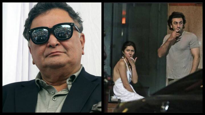 ਰਣਬੀਰ ਤੇ ਮਾਹਿਰਾ ਦੇ ਡੇਟ 'ਤੇ ਹੋਣ ਵਾਲੇ ਸਵਾਲ ਦੇ ਜਵਾਬ 'ਚ ਰਿਸ਼ੀ ਕਪੂਰ ਨੇ ਕਿਹਾ ਕਿ ਹੋ ਸਕਦਾ ਹੈ ਉਸ ਦਾ ਮੁੰਡਾ ਸਿਰਫ ਅਦਾਕਾਰਾ ਨੂੰ ਮਿਲਣ ਬਾਹਰ ਤਕ ਗਿਆ ਹੋਵੇ ਜਾਂ ਫਿਰ ਕਿਸੇ ਅਜਿਹੀ ਥਾਂ ਤੋਂ ਸਿਗਰਟਨੋਸ਼ੀ ਕਰਨ ਲਈ ਬਾਹਰ ਆਏ ਹੋਣ ਜਿੱਥੇ ਅਜਿਹਾ ਕਰਨ ਦੀ ਮਨਾਹੀ ਹੈ। 