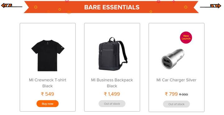 ਮੀ ਵਾਈ ਫ਼ਾਈ ਰਿਪੀਟਰ ਨੂੰ ਵੀ 100 ਰੁਪਏ ਸਸਤਾ ਕਰ ਦਿੱਤਾ ਗਿਆ ਹੈ। ਇਸ ਤੋਂ ਉੱਚੇ ਮੀ ਰਾਊਟਰ 3ਸੀ ਵ੍ਹਾਈਟ ਨੂੰ 300 ਰੁਪਏ ਸਸਤਾ ਕਰ ਕੇ 899 ਰੁਪਏ ਵਿੱਚ ਵੇਚਿਆ ਜਾ ਰਿਹਾ ਹੈ।