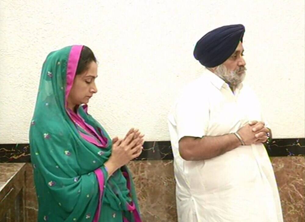 harsimrat badal controversy ਹਰਸਿਮਰਤ ਬਾਦਲ ਨੇ ਮੰਗੀ ਸਿੱਖ ਸੰਗਤ ਤੋਂ ਮਾਫੀ