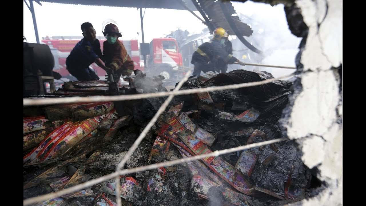 ਪਟਾਕਾ ਫੈਕਟਰੀ ਨੂੰ ਲੱਗੀ ਅੱਗ, 47 ਹਲਾਕ