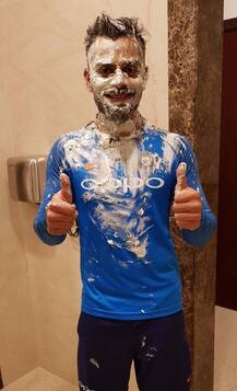 ਕੋਹਲੀ ਦੇ ਜਨਮ ਦਿਨ \'ਤੇ ਇੰਜ ਲੱਗੀਆਂ ਰੌਣਕਾਂ