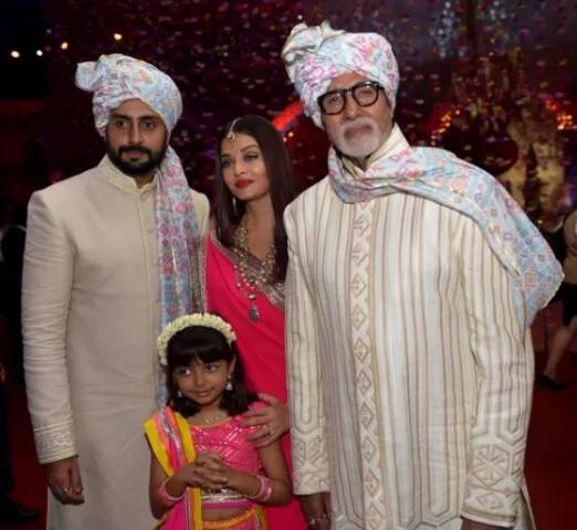 ਬਿੱਗ ਬੀ ਦੇ ਘਰ ਵਿਆਹ ਸੀ ਜਿਸ ਦੀਆਂ ਤਸਵੀਰਾਂ ਸੋਸ਼ਲ ਮੀਡੀਆ 'ਤੇ ਪੋਸਟ ਕੀਤੀਆਂ ਹਨ। 