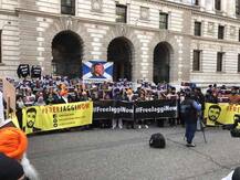 ਜਗਤਾਰ ਜੌਹਲ ਦੇ ਹੱਕ \'ਚ ਡਟੇ ਯੂ.ਕੇ. ਦੇ ਸਿੱਖ, ਵਿਦੇਸ਼ ਮੰਤਰਾਲੇ ਬਾਹਰ ਪ੍ਰਦਰਸ਼ਨ