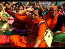 ਆਂਗਣਵਾੜੀ ਮੁਲਾਜ਼ਮਾਂ ਖੋਲ੍ਹਿਆ ਕੈਪਟਨ ਸਰਕਾਰ ਖ਼ਿਲਾਫ਼ ਮੋਰਚਾ