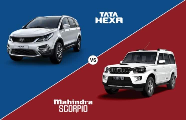 Mahindra Scorpio Facelift Vs Tata Hexa Spec Comparison ਸਕਾਰਪਿਓ ਜਾਂ ਟਾਟਾ ਹੈਕਸਾ! ਜਾਣੋ ਦੋਵਾਂ ਦੀਆਂ ਖੂਬੀਆਂ...