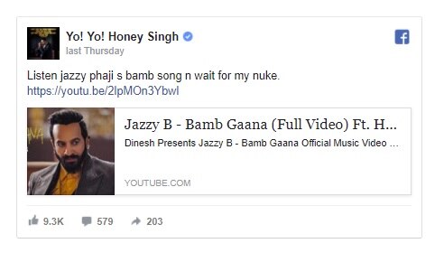 Honey_Singh_fb_post