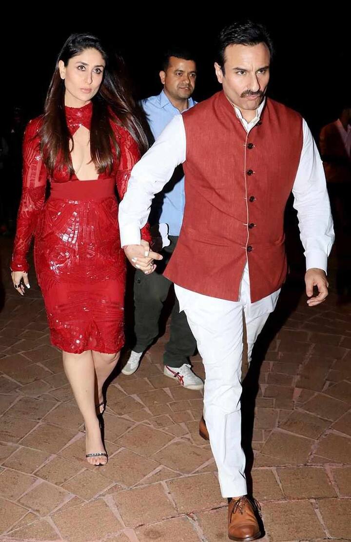 ਇਸ ਫੰਕਸ਼ਨ ਵਿੱਚ ਸਾਰਿਆਂ ਦੀਆਂ ਨਜ਼ਰਾਂ ਕਰੀਨਾ ਕਪੂਰ ਖ਼ਾਨ ਦੀ ਡਰੈੱਸ ਸਭ ਦੇ ਆਕਰਸ਼ਨ ਦਾ ਕੇਂਦਰ ਬਣੀ ਰਹੀ।