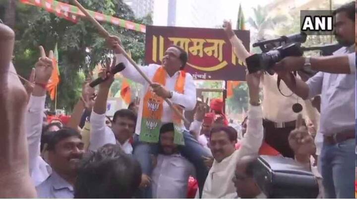 ਤੁਹਾਨੂੰ ਦੱਸ ਦਈਏ ਕਿ ਗੁਜਰਾਤ ਵਿੱਚ ਕੁੱਲ 182 ਸੀਟਾਂ ਹਨ ਤੇ ਬਹੁਮਤ ਦਾ ਅੰਕੜਾ 92 ਦਾ ਹੈ। ਇੱਥੇ ਭਾਜਪਾ 100 ਸੀਟਾਂ ਤੋਂ ਵੱਢ ਸੀਟਾਂ ਤੇ ਅੱਗੇ ਹੈ।