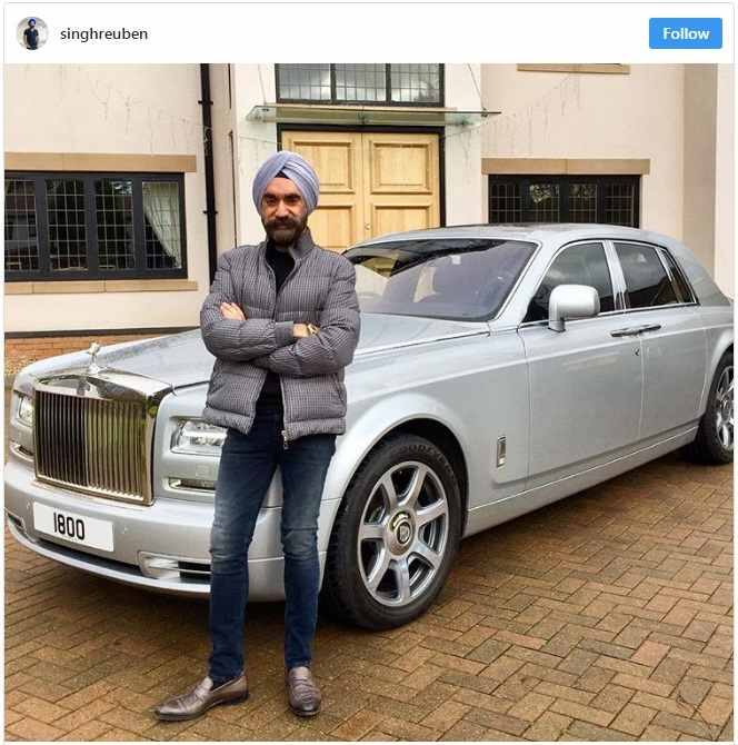  ਨੱਬੇ ਦੇ ਦਹਾਕੇ ਵਿੱਚ ਰੁਬੇਨ ਸਿੰਘ ਦਾ ਇੰਗਲੈਂਡ ਵਿੱਚ ਕੱਪੜਿਆਂ ਦਾ ਕਾਰੋਬਾਰ ਸੀ, ਜਿਸ ਨੂੰ ਉਨ੍ਹਾਂ ਨੇ ਸਿਰਫ 17 ਸਾਲ ਦੀ ਉਮਰ ਵਿੱਚ ਸ਼ੁਰੂ ਕੀਤਾ ਸੀ। 