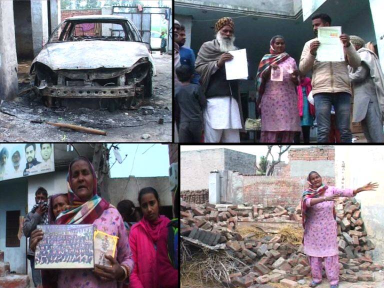 ਮੱਲਾਂਵਾਲਾ 'ਚ ਫ਼ੌਜੀ ਦੇ ਘਰ ਦੀ ਭੰਨਤੋੜ ਤੇ ਕਾਰ ਨੂੰ ਲਾਈ ਅੱਗ soldiers’ house trashed and car set on fire ਮੱਲਾਂਵਾਲਾ 'ਚ ਫ਼ੌਜੀ ਦੇ ਘਰ ਦੀ ਭੰਨਤੋੜ ਤੇ ਕਾਰ ਨੂੰ ਲਾਈ ਅੱਗ