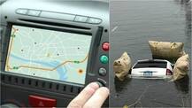 GPS ਨੂੰ ਫਾਲੋ ਕਰਦਿਆਂ ਗੱਡੀ ਝੀਲ \'ਚ ਸੁੱਟੀ