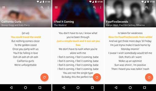 QuickLyric- Instant Lyrics: ਐਪ ਨੂੰ ਗੂਗਲ ਪਲੇ ਸਟੋਰ ਤੋਂ ਮੁਫਤ ਵਿੱਚ ਡਾਊਨਲੋਡ ਕੀਤਾ ਜਾ ਸਕਦਾ ਹੈ। ਐਪ ਦੀ ਸਾਇਜ਼ 19 ਐਮਬੀ ਹੈ ਤੇ ਇਸ ਦੀ ਰੇਟਿੰਗ 4.3 ਹੈ। ਜੇਕਰ ਤੁਸੀਂ ਕਿਸੇ ਗਾਣੇ ਦੇ ਲਿਰੀਕਸ ਜਾਣਨਾ ਚਾਹੁੰਦੇ ਹੋ ਤਾਂ ਪੜ੍ਹ ਸਕਦੇ ਹੋ ਤੇ ਡਾਉਨਲੋਡ ਵੀ ਹੋ ਜਾਂਦੇ ਹਨ।