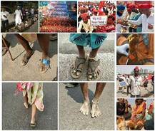 ਜਜ਼ਬੇ ਨੂੰ ਸਲਾਮ! ਨੰਗੇ ਪੈਰੀਂ, ਭੁੱਖਣ ਭਾਣੇ ਢਾਹਿਆ ਸਰਕਾਰੀ ਕਿਲ੍ਹਾ